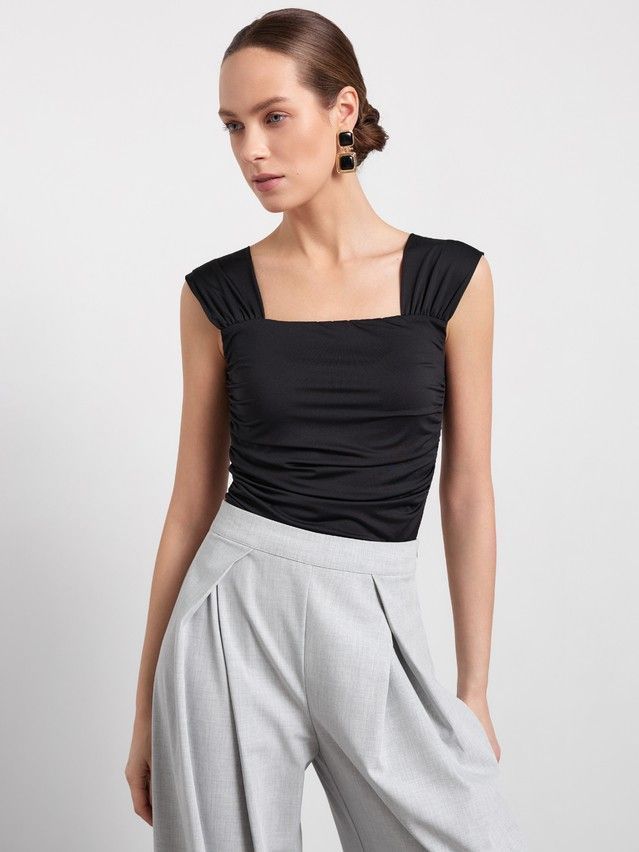 Блузка женская C LBL 3498, р.170-84, black - 4