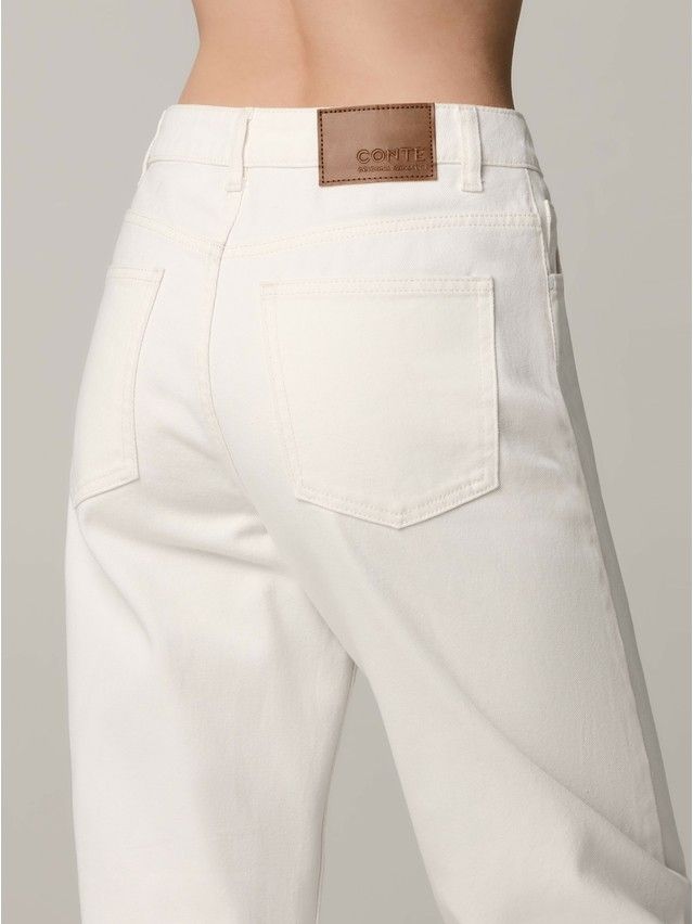 Брюки джинсовые женские CE CON-547, р.170-102, off white - 8