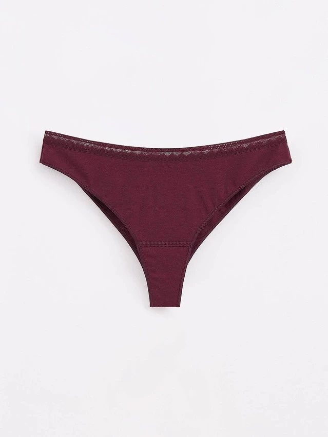Трусы женские CE CLASSIC BASIC LBR 1349, р.90, bordo - 1