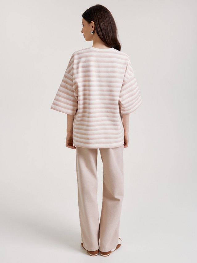 Джемпер жен. C LD 3592, р.170-84, beige-pink-ecru - 4