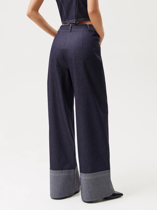 Брюки жен. C LBK 3686, р.170-84-90, navy - 4