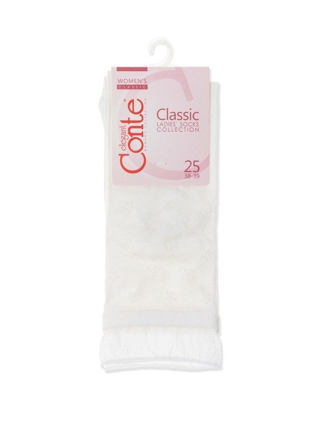 Носки женские вискозные CE CLASSIC 19С-189СП, р.36-37, 491 белый - 3