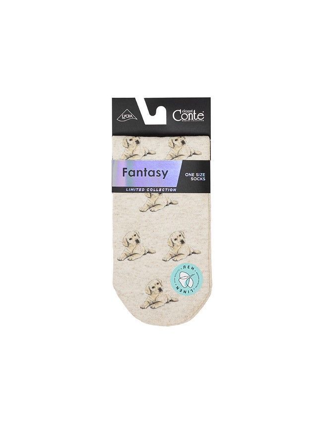 Носки женские CE FANTASY 20С-107/1СП, р.23-25, 747 бежевый - 4