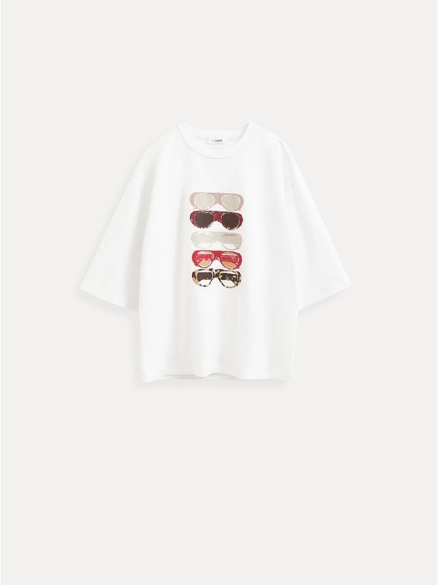 Джемпер женский C LD 3449, р.170-84, white-glasses - 6