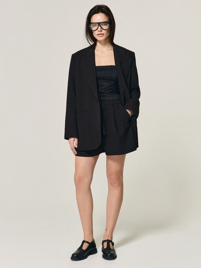 Жакет женский C LJ 3392, р.170-84-90, black - 3