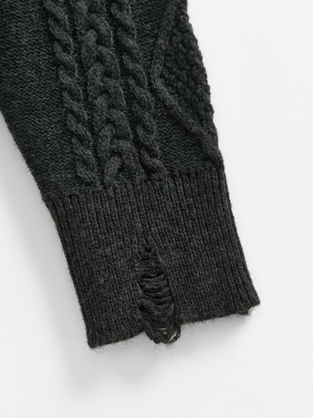 Джемпер женский CE LDK24129 24С-129СП, р.170-84, graphite melange - 8