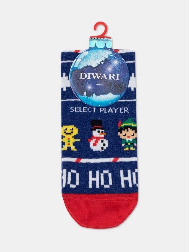 Носки мужские DW NEW YEAR 21С-71СП, р.27-29, 950 синий - 3