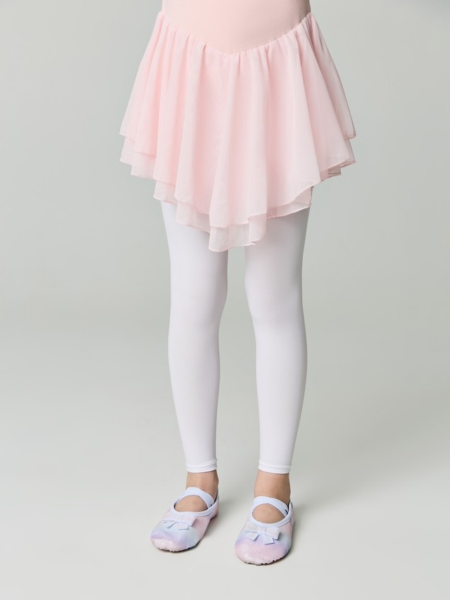 Легинсы детские полиамидные CE BALLET 60, р.140-146, bianco - 1