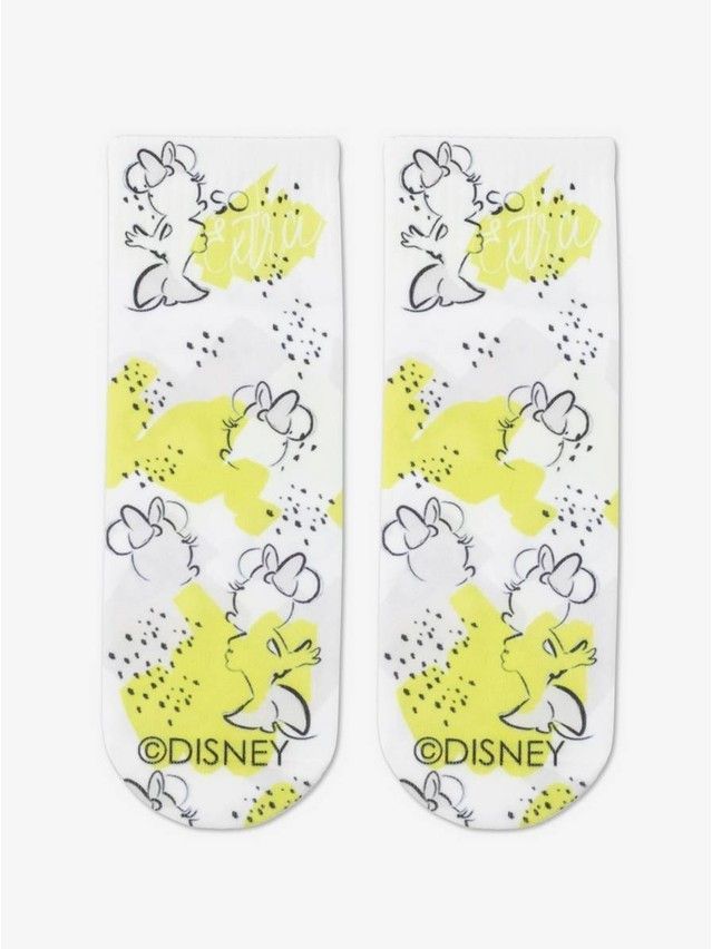 Носки женские хлопковые CE DISNEY (короткие) 21С-112СПМ, р.36-39, 344 белый - 3
