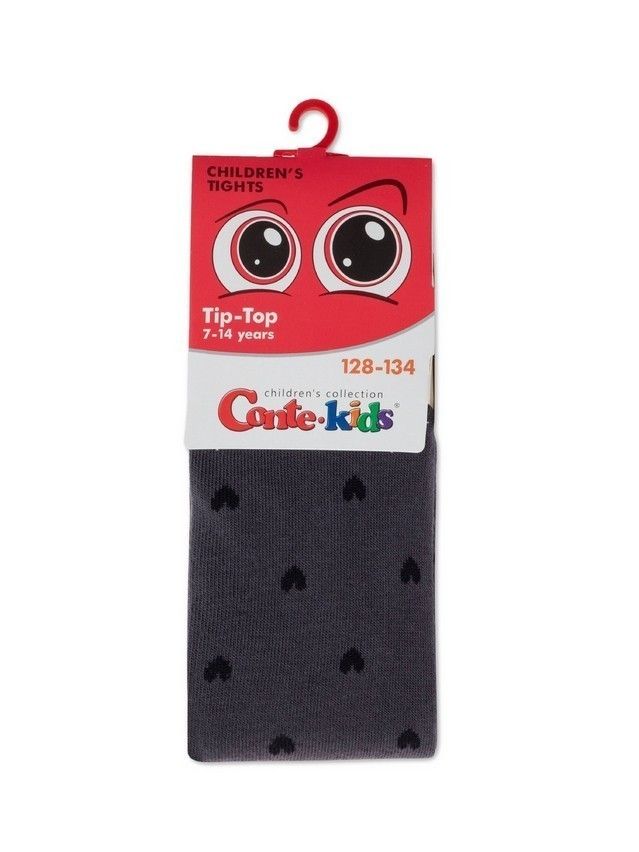 Колготки детские CK TIP-TOP, р.116-122 (18),574 темно-серый - 2