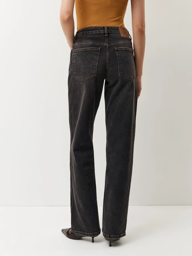Джинсы жен. C CON-951, р.164-90, washed black - 5