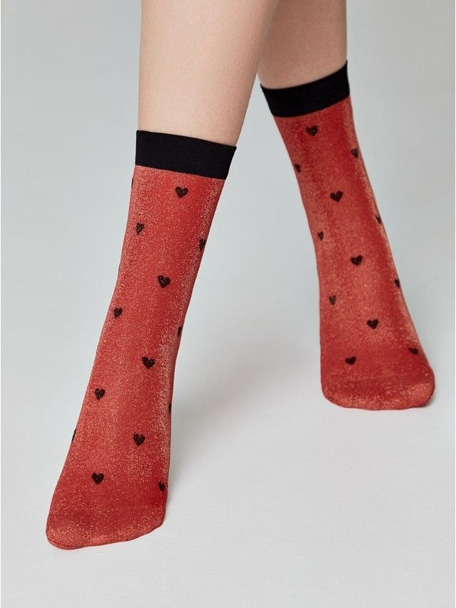 Носки женские CE FANTASY 23С-109СП, р.23-25, gold-rosso - 4