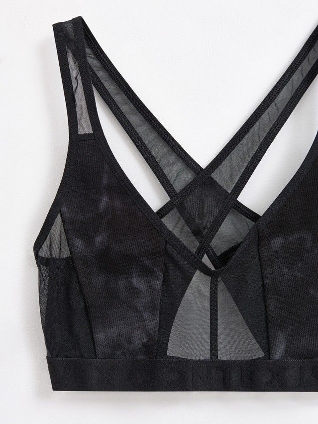 Бюстье женское CE RIB WITH MESH LBE 2493, р.170-84, black tie dye - 8