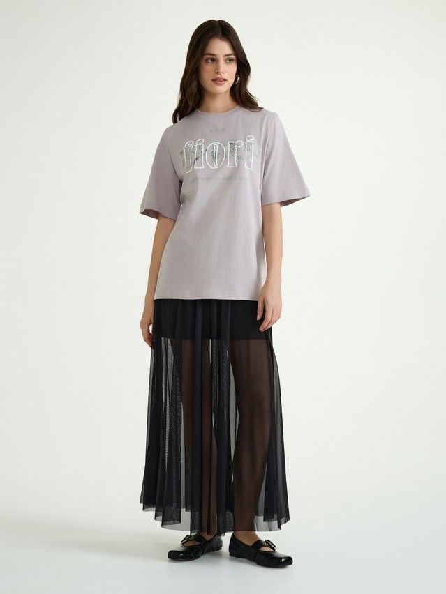 Джемпер женский CE LD 3036, р.170-92, coffee-fiori - 4