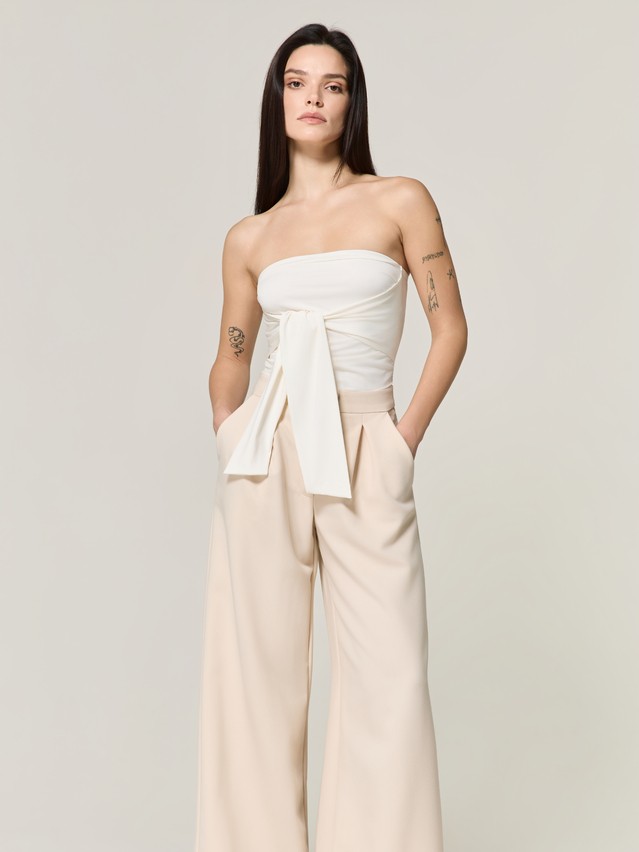 Брюки женские C LBK 3326, р.170-84-90, ecru - 1