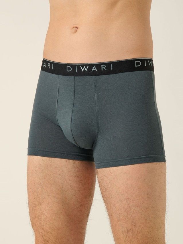 Трусы мужские DW PREMIUM MSH 1568 (бандероль),р.78,82, dark forest-silver black - 4