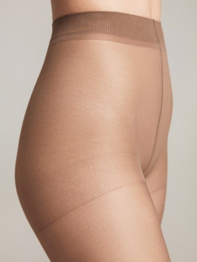 Колготки полиамидные женские NUANCE 15 8С-35СП, p. 2, beige - 2