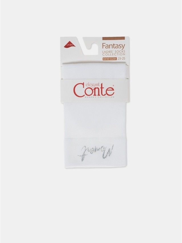 Носки женские CE FANTASY 24С-6СП, р.23-25, silver-bianco - 6
