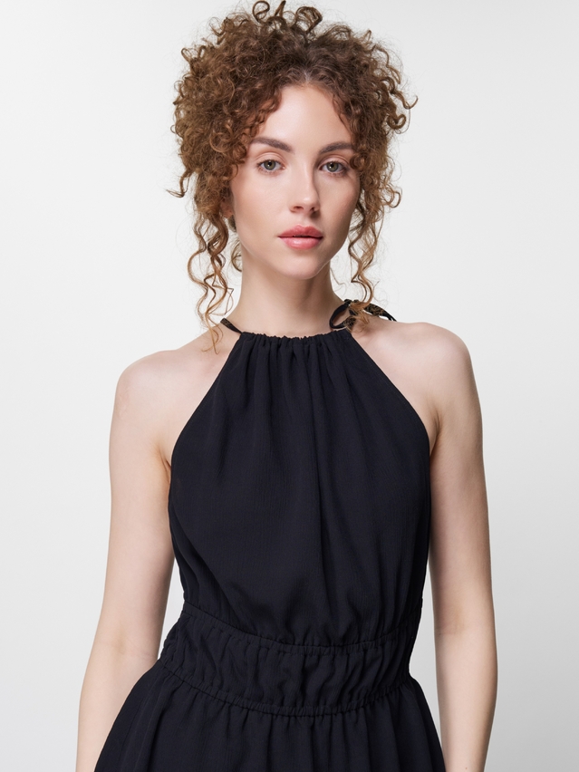 Блузка жен. C LBL 3472, р.170-84-90, black - 3