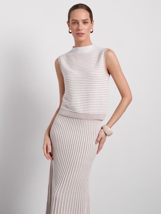 Жилет женский CE LDK2563 25С-63СП, р.170-84, beige - 3