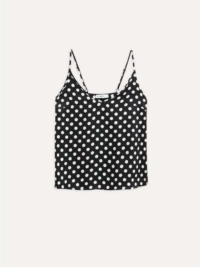 Топ женский CE LTD 2612, р.170-84-90, black-white dots - 5