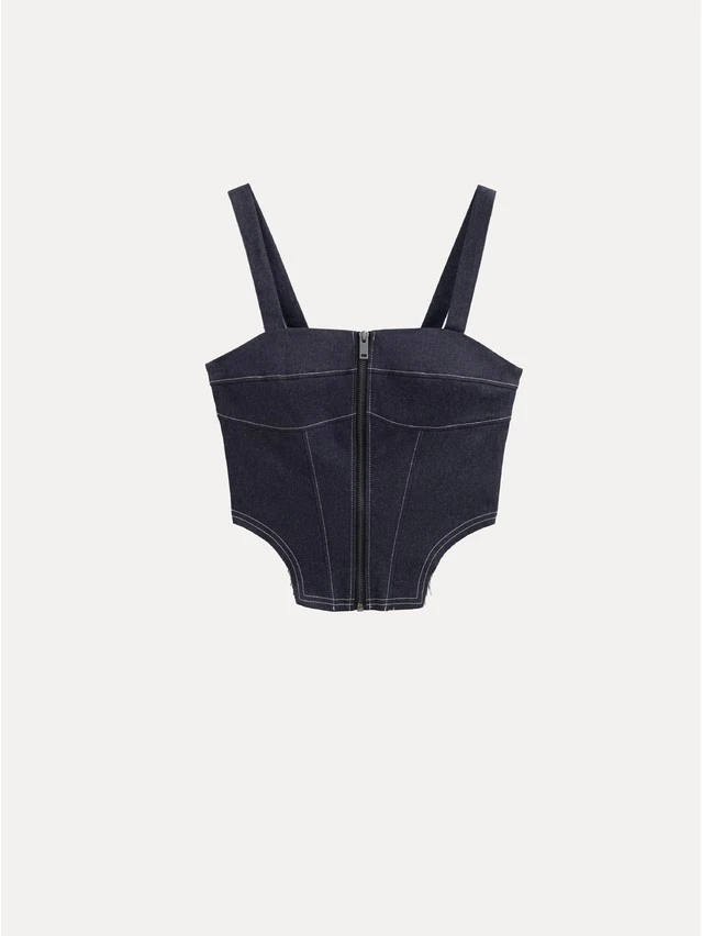 Жилет жен. C LJL 3733, р.170-84-90, navy - 6