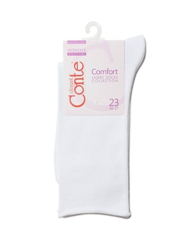 Носки женские хлопковые CE COMFORT (без резинки) 19С-101СП, р.23-25, 000 белый - 2