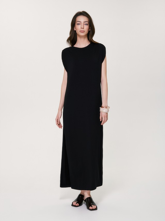 Платье жен. C LPL 3510, р.170-84-90, black - 1