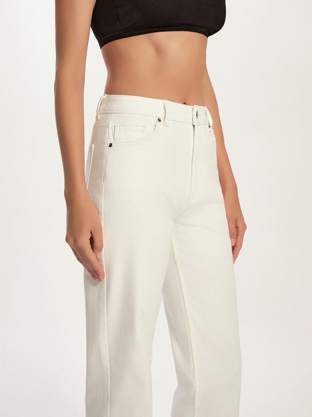 Брюки джинсовые женские CE CON-769, р.170-102, off white - 3