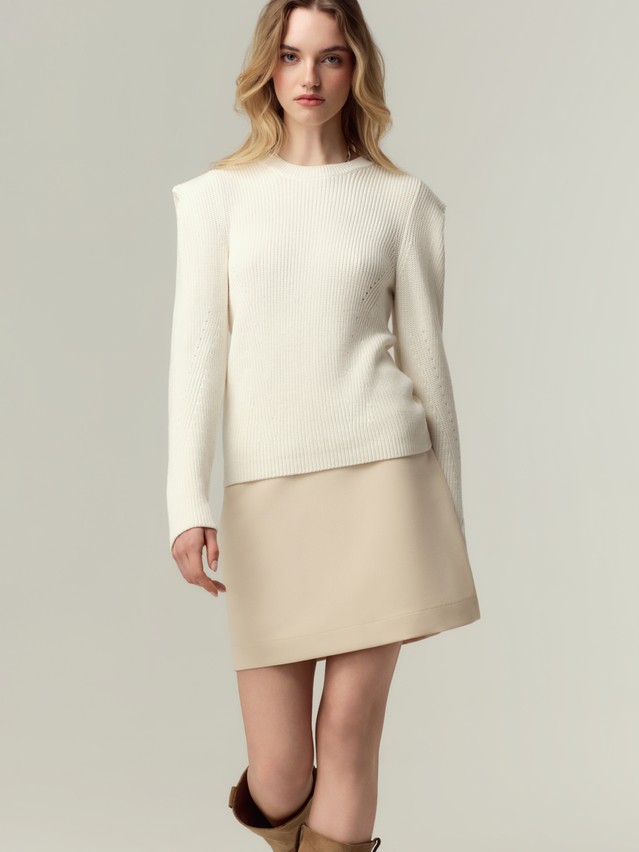 Джемпер женский CE LDK2572 25С-72СП, р.170-84, ecru - 1