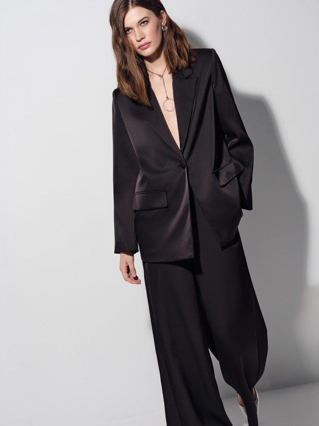 Жакет женский C LJ 3388, р.170-84-90, black - 1