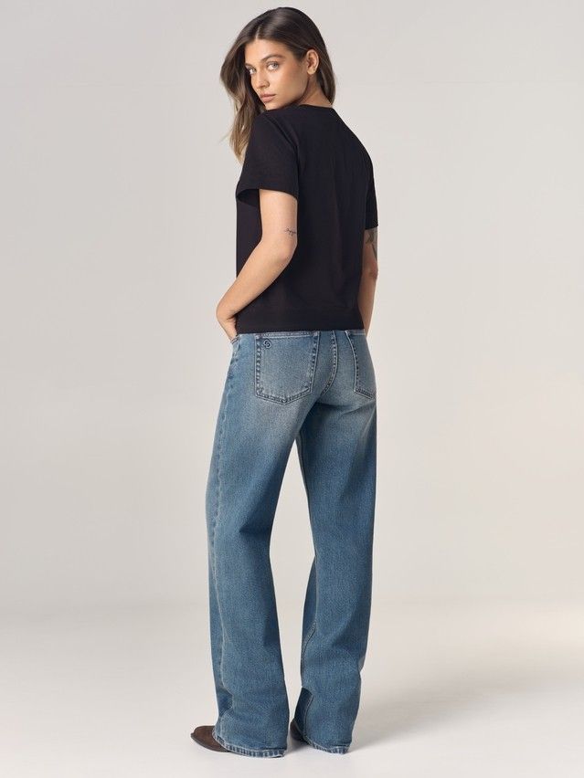 Джемпер женский C LD 3470, р.170-84, black-rosehip - 5