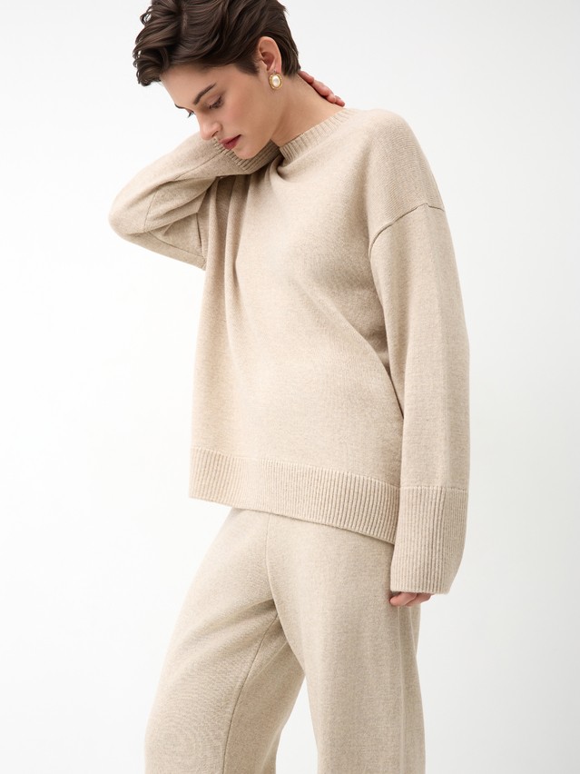 Джемпер женский CE LDK24130 24С-130СП, р.170-84, beige - 3