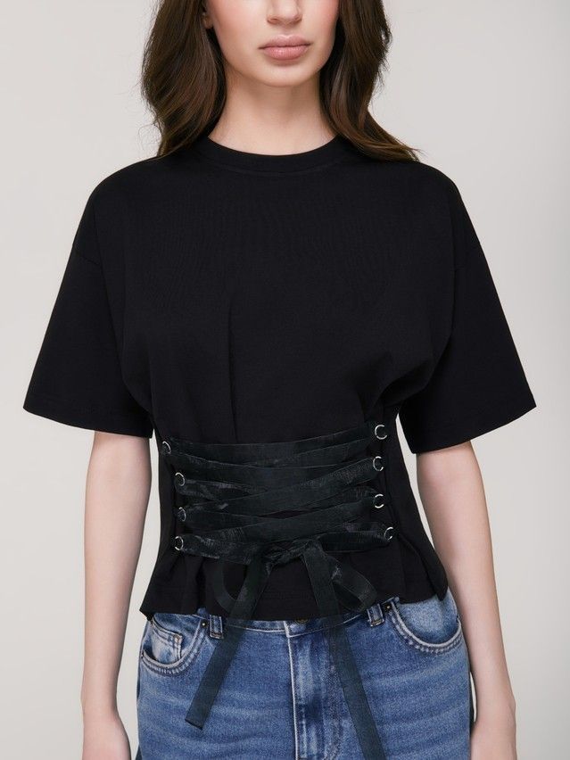 Джемпер жен. C LD 3445, р.170-84, black - 3