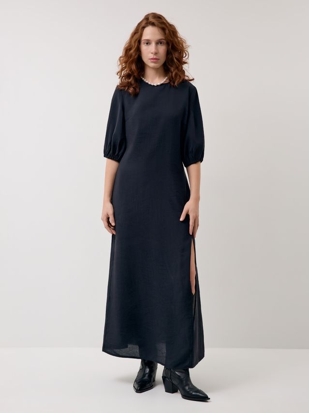 Платье жен. C LPL 3426, р.170-84-90, black - 4