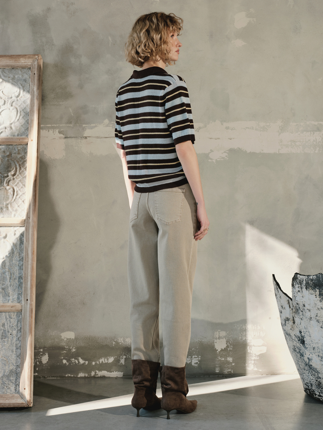 Джемпер жен. C LDK25139 25С-139СП, р.170-84, brown-blue-yellow - 2