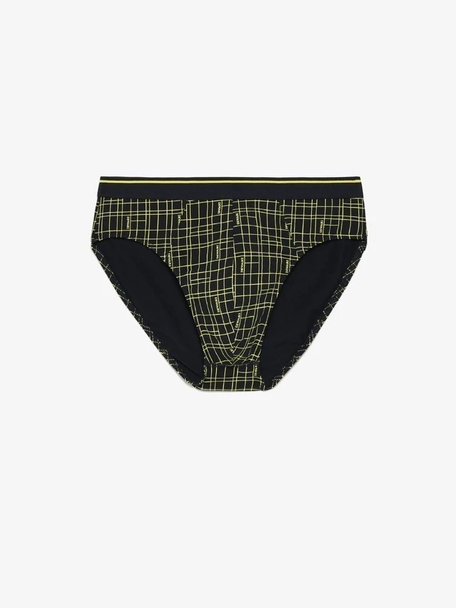 Трусы мужские SHAPE MSL 867 (в коробке)),р.78,82, navy-yellow - 1