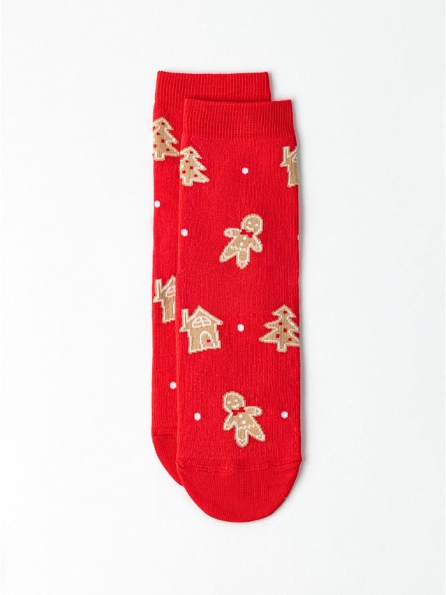 Носки женские хлопковые CE NEW YEAR 21С-76СП, р.23-25, 1023 красный - 3