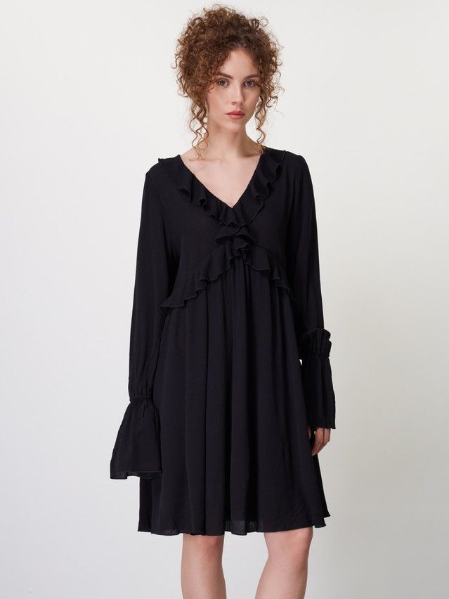 Платье жен. C LPL 3478, р.170-84-90, black - 5