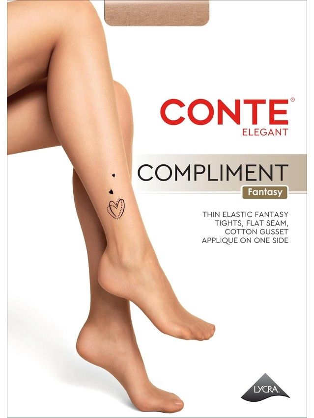 Колготки женские CE FANTASY COMPLIMENT, р.2, bronz - 3