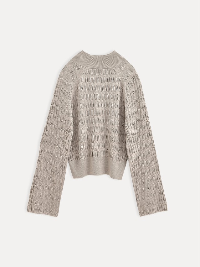 Джемпер женский CE LDK24107 24С-107СП, р.170-84, cappuccino melange - 7