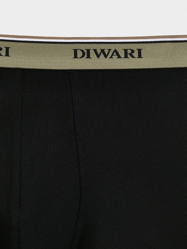 Трусы мужские DW PREMIUM MSH 1568 (бандероль),р.78,82, black-khaki strip - 5