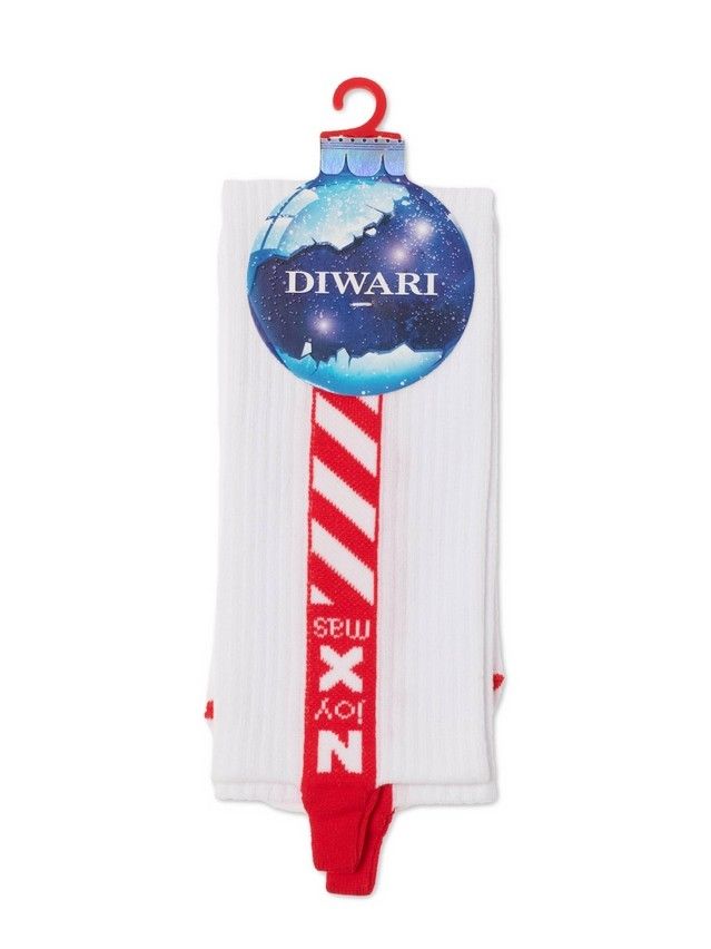 Носки мужские DW NEW YEAR 21С-32СП, р.42-45, 280 белый - 3