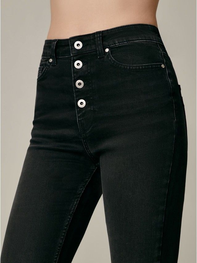Брюки джинсовые женские CE CON-609, р.170-102, washed black - 4