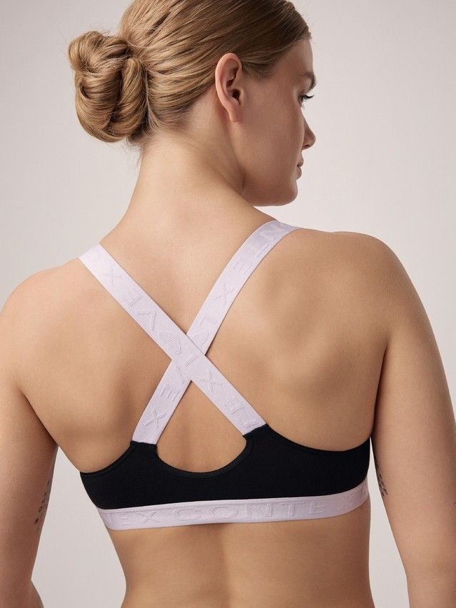 Бюстье женское CE FLEXIBLE LBE 2236.1, р.170-84, black-lavender - 2