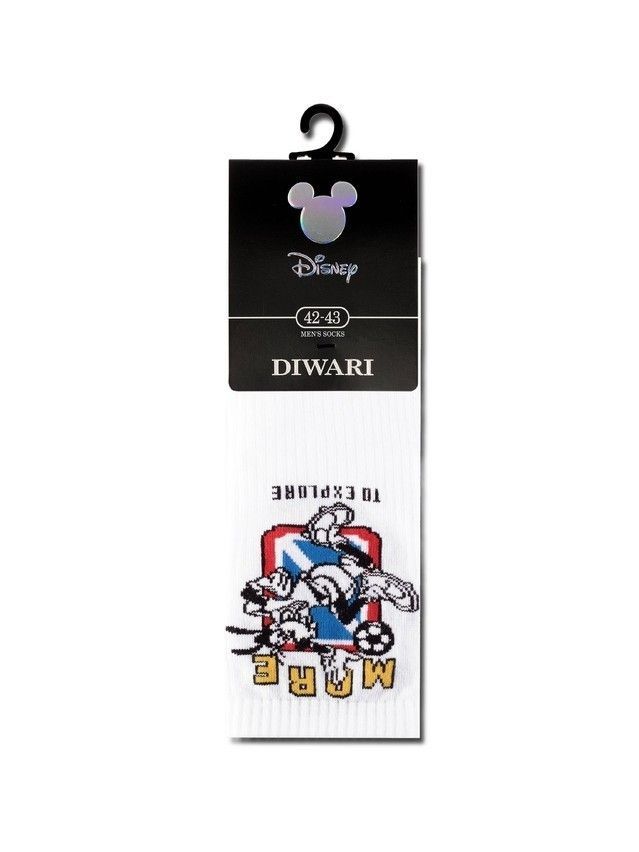 Носки мужские ©Disney 17С-168СПМ, р. 40-41, 369 белый - 3
