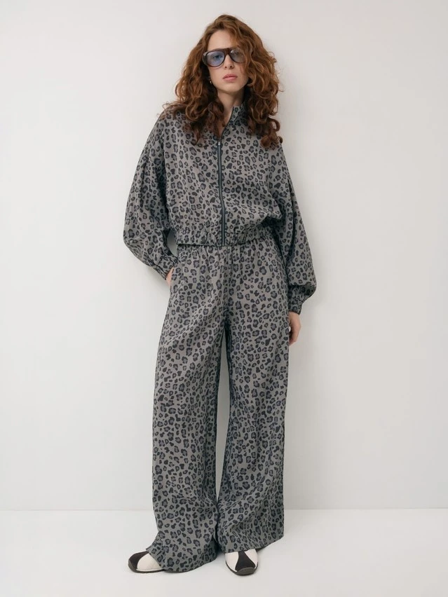 Брюки жен. C LBK 3732, р.170-84-90, khaki leo - 1