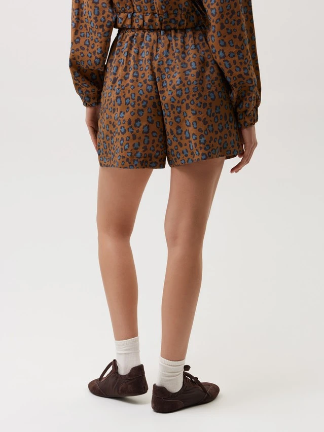 Шорты жен. C LS 3731, р.170-84-90, chocolate leo - 5