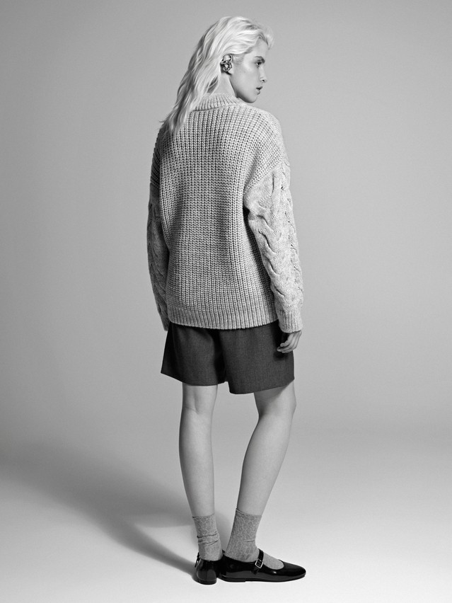 Джемпер женский CE LDK24136 24С-136СП, р.170-84, gray melange - 5