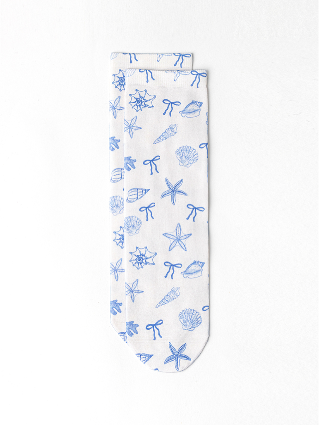 Носки жен. хлопковые CE FANTASY (короткие) 21С-112СП, р.23-25, 1179 молочный - 1